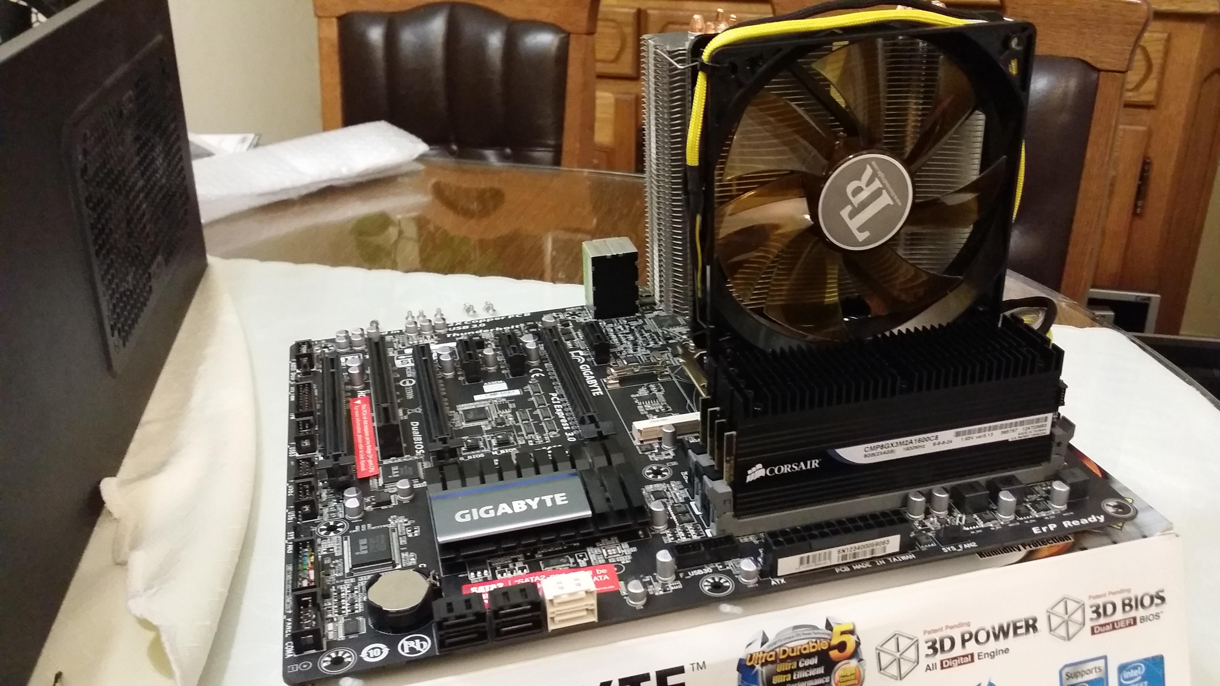 5th main PC. z170, it 6700K, Nvidia TITAN x, Samsung PRO 950 NVMe, ASUS ROG